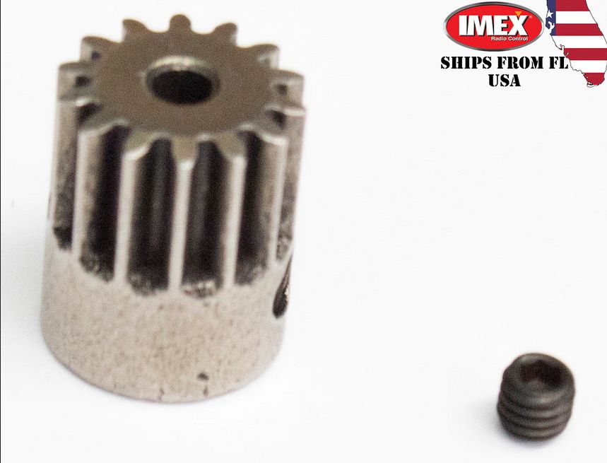 IMX16734 IMEX 14T Motor Pinion Gear & Set Screw
