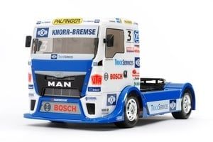 TAM58632-A Tamiya 1/10 RC Team Hahn Racing MAN TGS On-Road Kit, with TT-01 Type E Chassis - Includes HobbyWing ESC