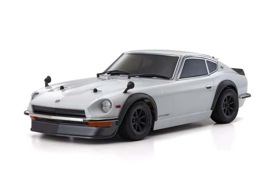 KYO34427T1 Kyosho Fazer Mk2 1971 Datsun 240Z, 1/10 EP 4WD, White, RTR