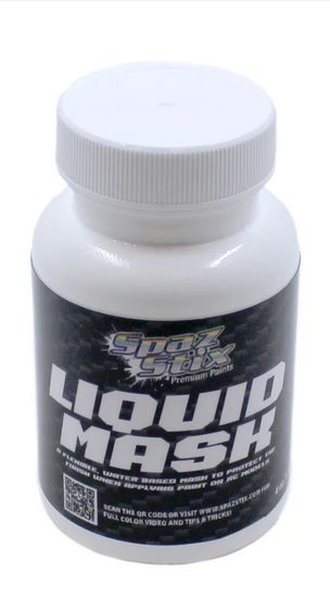 SZX00004V2 Spaz Stix Water Based Liquid Mask, 4oz