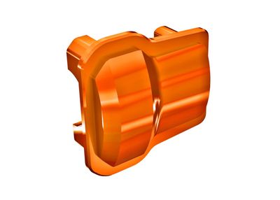 TRA9787-ORNG Traxxas Axle cover, 6061-T6 aluminum (orange-anodized) (2)/ 1.6x12mm BCS (with threadlock) (8)