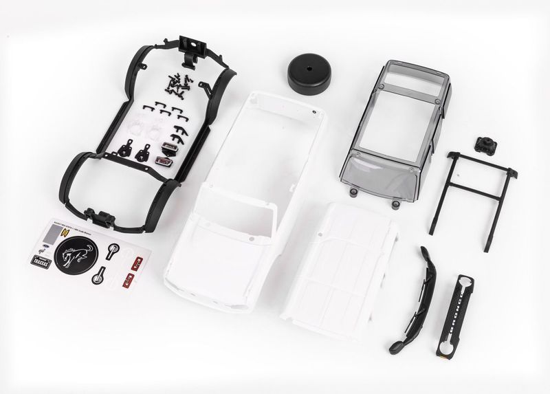 TRA9711 Traxxas Body 1/18 Bronco White