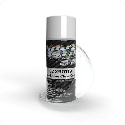 SZX90119 Spaz Stix No-Shine Exterior Matte Finish Clear Coat, 3.5oz Aerosol Can SZX90119 Spaz Stix No-Shine Exterior Matte Finish Clear Coat, 3.5oz Aerosol Can