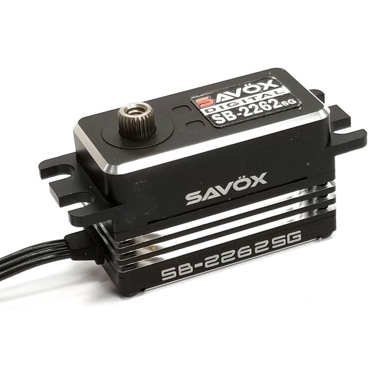 SAVSB2262SG  Savox Monster Torque Low Profile Steel Gear Servo, 0.08sec / 347.2oz @ 7.4V