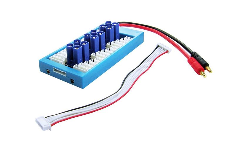 CSRCPRBRD-EC5 Paraboard - Parallel Charging Board for Lipos with EC5 Connectors