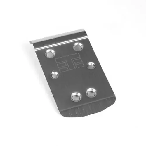 TKR9021 Tekno Skid Plate (front, steel, all 2.x, 1pc)