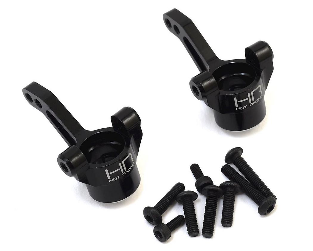 HRATRF2101 Hot Racing Aluminum 4-Tec 2.0 Steering Block (Black) (2)