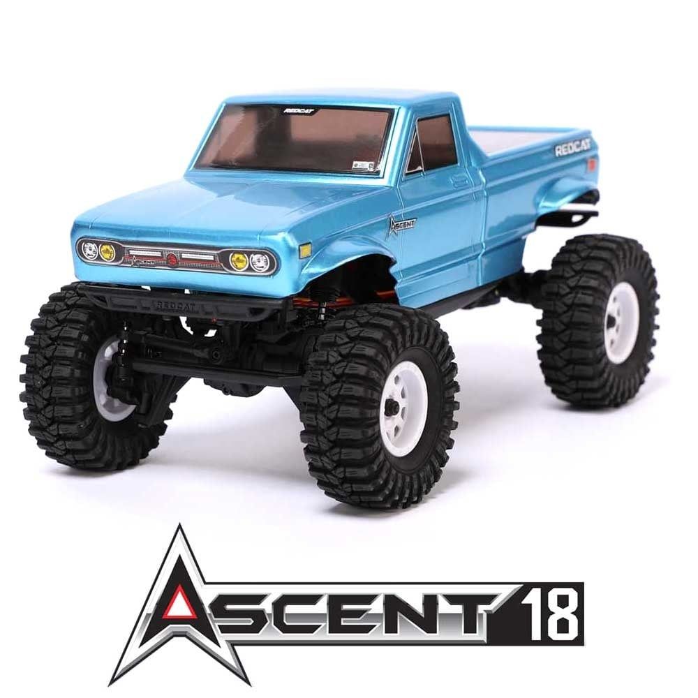 RER31319 Redcat Racing  Ascent-18 1:18 Brushed Electric Rock Crawler (Blue)