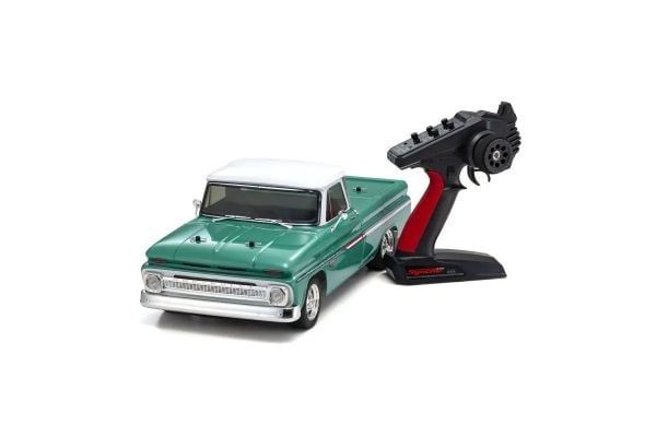 KYO34435T1 Kyosho FAZER Mk2 FZ02L 1966 Chevy C10 Fleetside Pickup Light Green