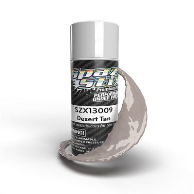 SZX13009 Spaz Stix Desert Tan Aerosol Paint, 3.5oz Can