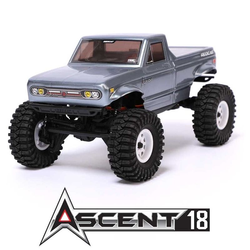 RER31321 Redcat Racing  Ascent-18 1:18 Brushed Electric Rock Crawler (Graphite)