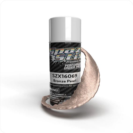 SZX16069 Spaz Stix Bronze Pearl Aerosol Paint, 3.5oz Can