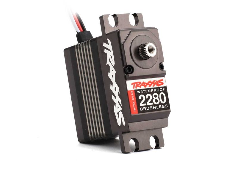 TRA2280 Traxxas Servo, digital high-torque 600 brushless, metal gear (ball bearing), waterproof