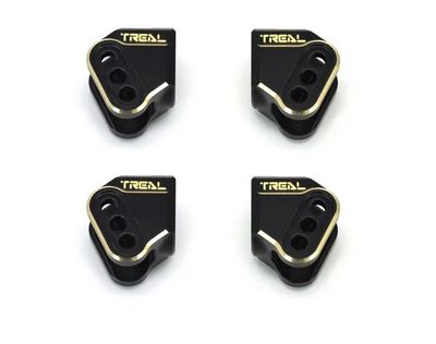 TREAL Brass Axle Lower Link Mounts Set(4P) Weight Upgrades for Redcat GEN9 and Ascent Crawler