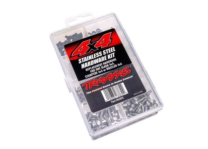 TRA6787X Traxxas 4X4 Stainless Hardware Kit