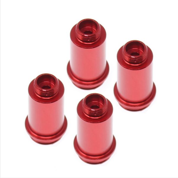 RER30381 Redcat Racing Shock Body (Red Aluminum)
