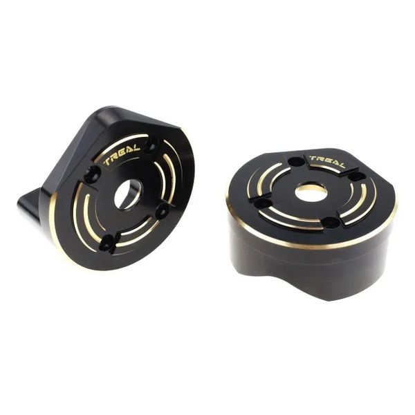 TREAL Brass Outer Portal Covers Weights 93g for Axial Capra UTB/SCX10 III -Type B