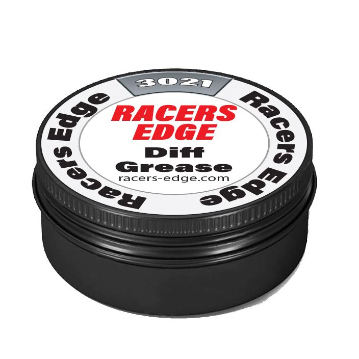 RCE3021 Racers Edge Differential Grease (8ml) in Black Aluminum Tin w/Screw On Lid