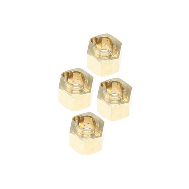RER30380 Redcat Racing Wheel Hex (Brass)