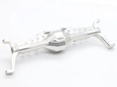 TREAL Capra Front Axle Housing CNC Solid Billet Aluminum 7075 One-Piece Design (Clear)