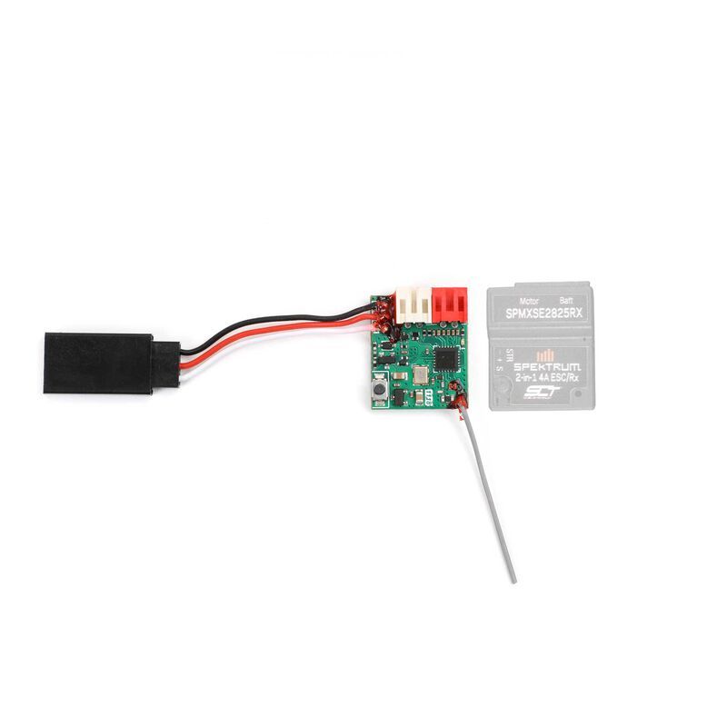 SPMXSE2825RX Spektrum 2n1 10A SLT Rx / Brushed ESC Micro B SPMXSE2825RX Spektrum 2n1 10A SLT Rx / Brushed ESC Micro B