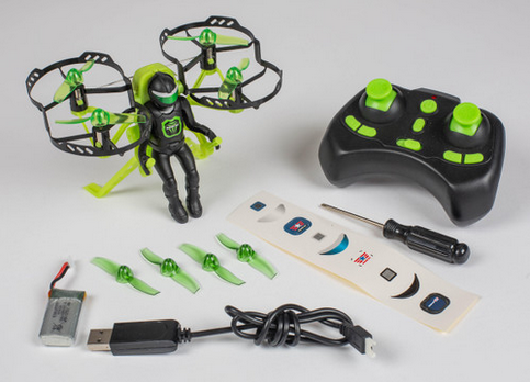 RGR4505 Rage Jetpack Commander Night Ranger RTF Quad-Green