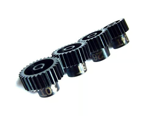 HRASSXS4680 Hot Racing Hardened Steel Gear Set 48p 1/8 Bore 24 26 28 30 Tooth