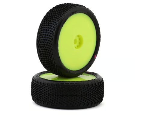 JCO4085-2211 JConcepts Mini-B Fuzz Bite Pre-Mounted Front Tires (Yellow) (2) (Pink) JCO4085-2211 JConcepts Mini-B Fuzz Bite Pre-Mounted Front Tires (Yellow) (2) (Pink)
