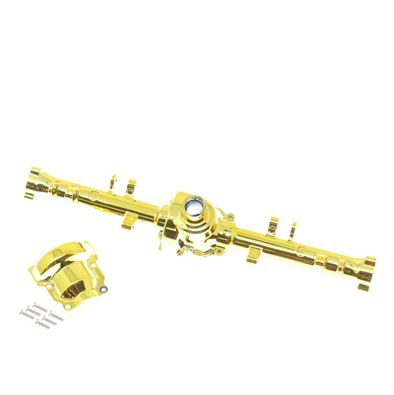 RER25826 Redcat Racing Rear Axle Housing Assembly and Cap (Gold) (1pc)
