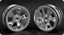 RPM81553 RPM N2O Chrome Resto-Mod 5 Spoke Sedan Wheels (1 pair)