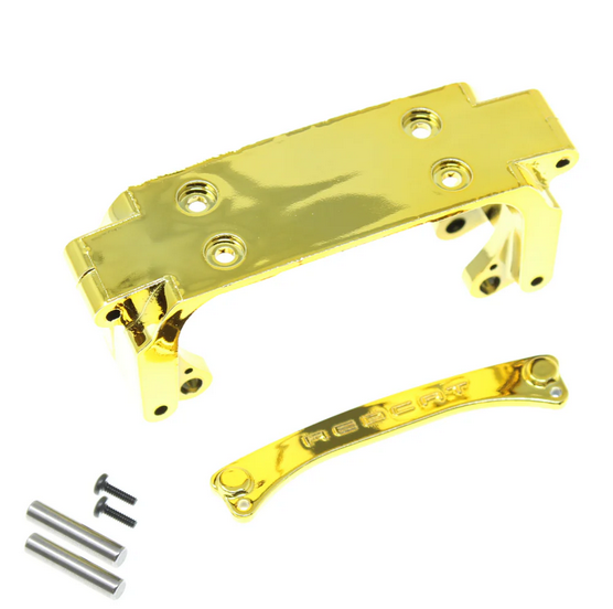 RER25838 Redcat Racing Front Suspension Mount, Pin Brace w/ Pins (Gold) (Plastic) (1set)