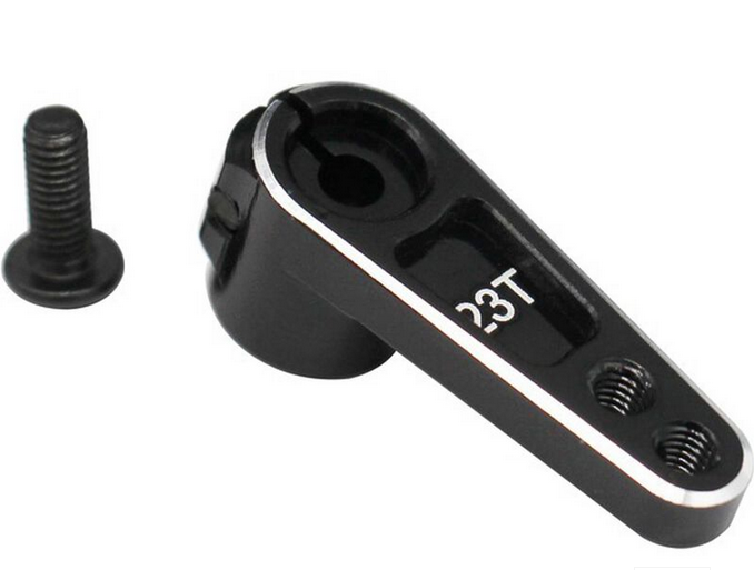 HRASH23TH01 Hot Racing Aluminum 5mm Off Set Servo Arm 23 Spline HRASH23TH01 Hot Racing Aluminum 5mm Off Set Servo Arm 23 Spline