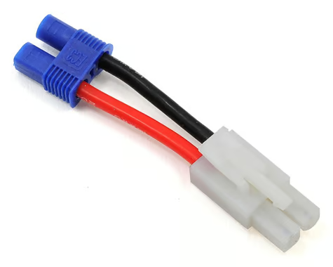 PTK-5233 ProTek RC EC3 Style Plug to Tamiya Style Plug Adapter (Female EC3 to Male Tamiya)