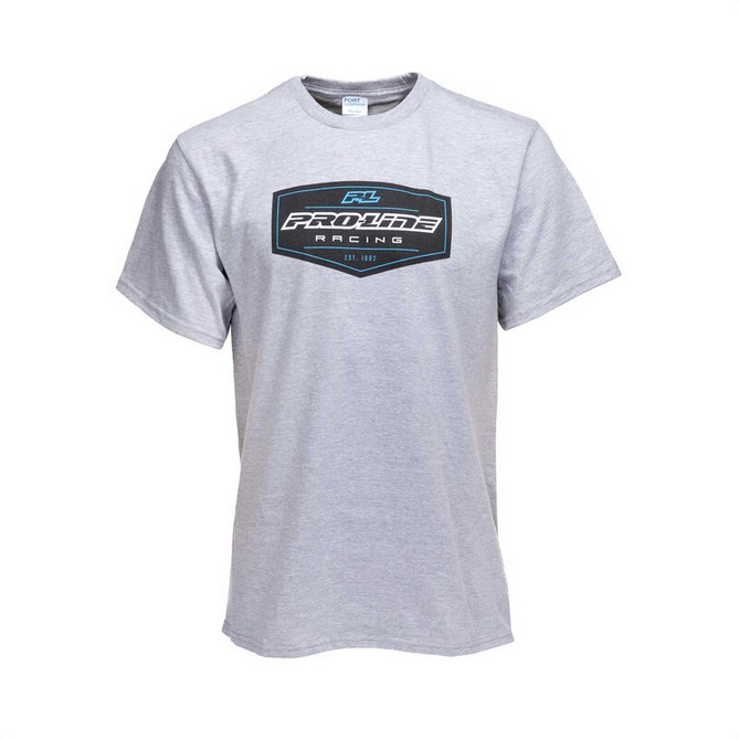 PRO986002 Pro-Line Crest Grey T-Shirt - Medium