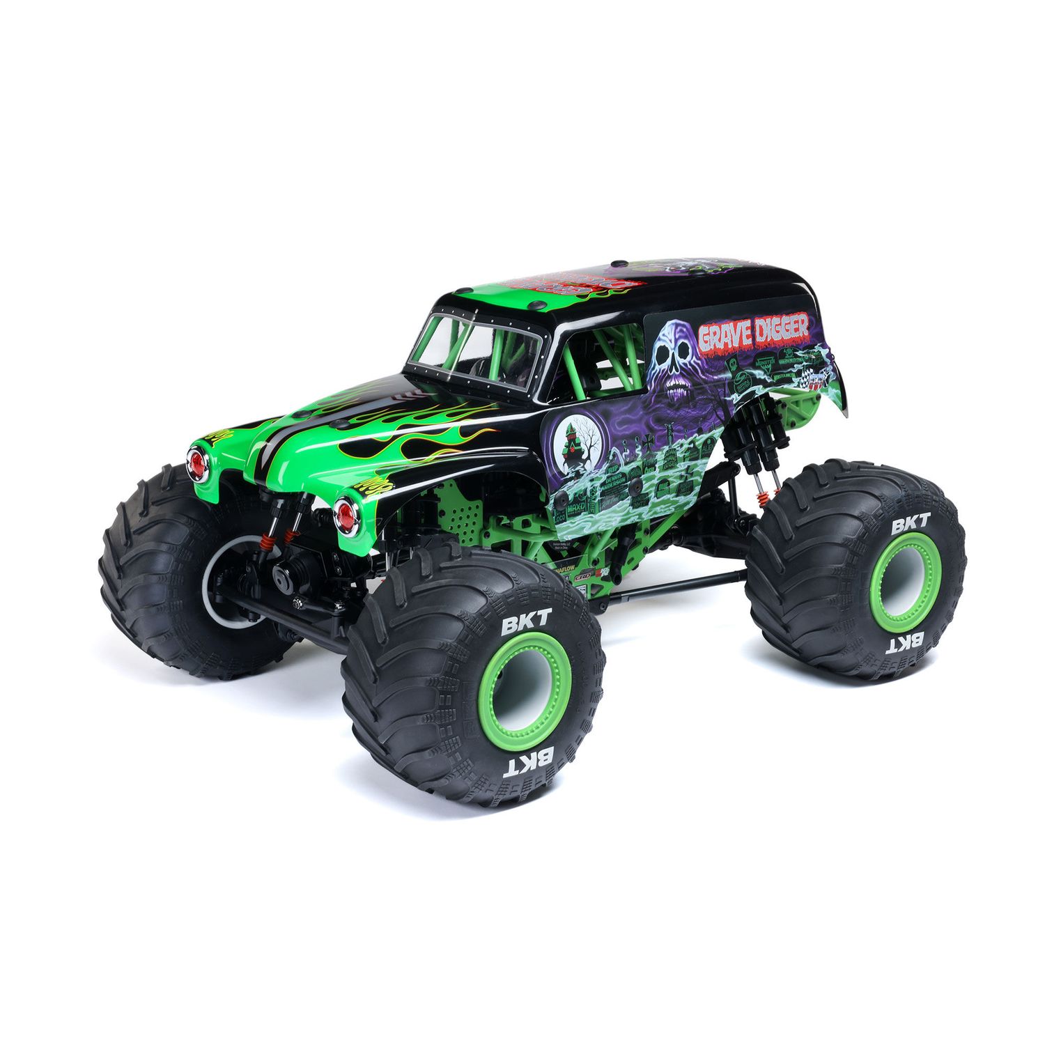 LOS04028 Losi LMT 2.0 4WD Solid Axle MT RTR, Color: Grave Digger