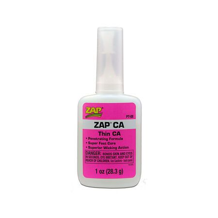 PAAPT08 ZAP Ca Glue 1oz Thin Set