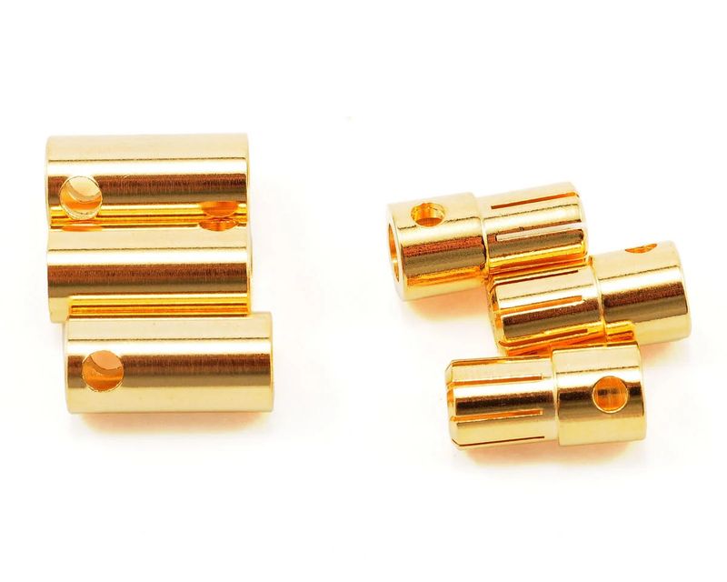 CSE095-0009-00 Castle Creations 6.5mm High Current Bullet Connector Set