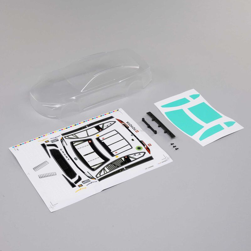 LOS-1918 Losi Clear Body: NASCAR GROM