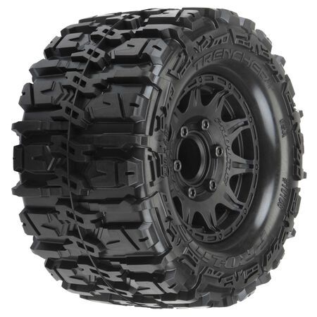 PRO10168-10 Pro-Line Racing Trencher HP 2.8 BELTED Tires MTD Raid 6x30 WhlsF/R