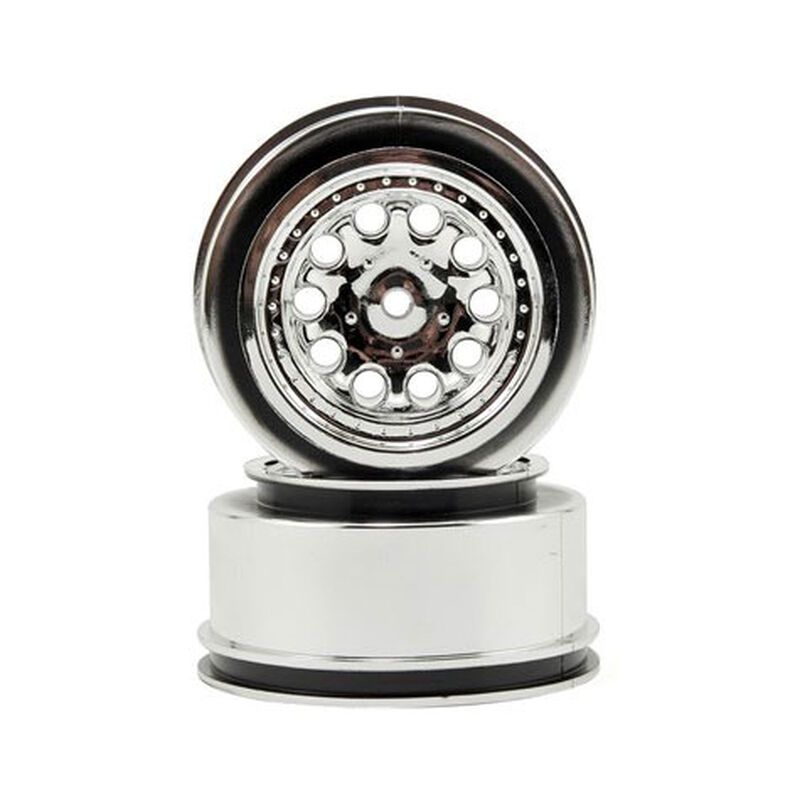 RPM82333 RPM Revolver Wheels, Chrome: Slash 2WD(Rear),Slash 4x4