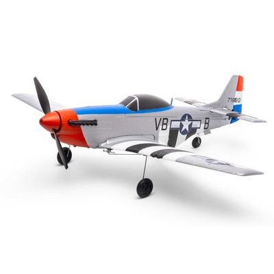 HBZ-1251 HobbyZone P-51D Mustang 450mm RTF with SAFE