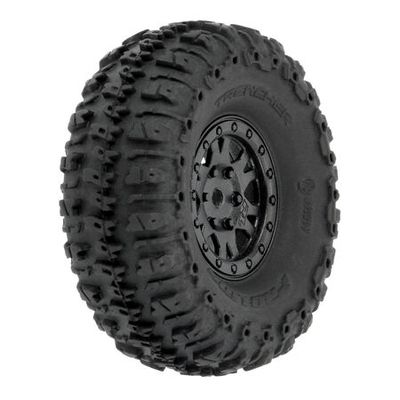 PRO1020910 Pro-Line 1/24 Trencher F/R 1.0 Trs MTD 7mm Blk Impulse (4)