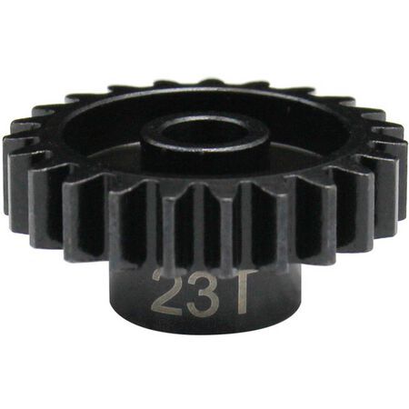 HRANSG23M15  Hot Racing 23t Mod 1.5 Hardened Steel Pinion Gear 8mm Bore