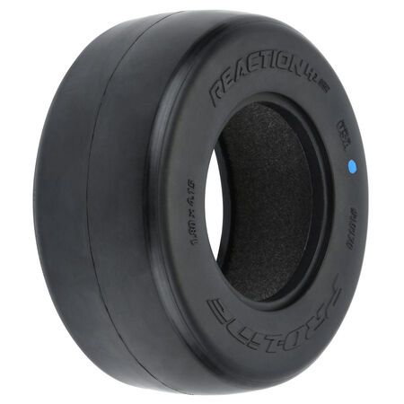 PRO1017003 Pro-Line Racing 1/10 Reaction HP Ultra Blue Rear 2.2"/3.0" Drag Tires (2)