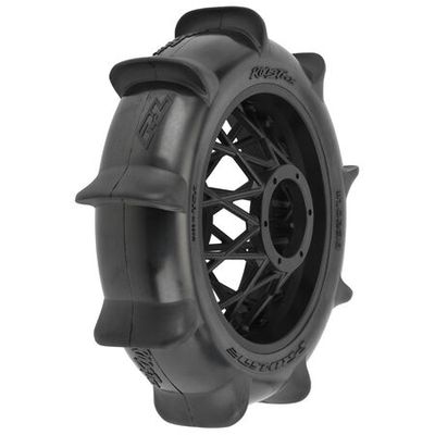 PRO1023810 Pro-Line 1/4 Roost MX Sand/Snow Paddle Rear Tire MTD Black (1)