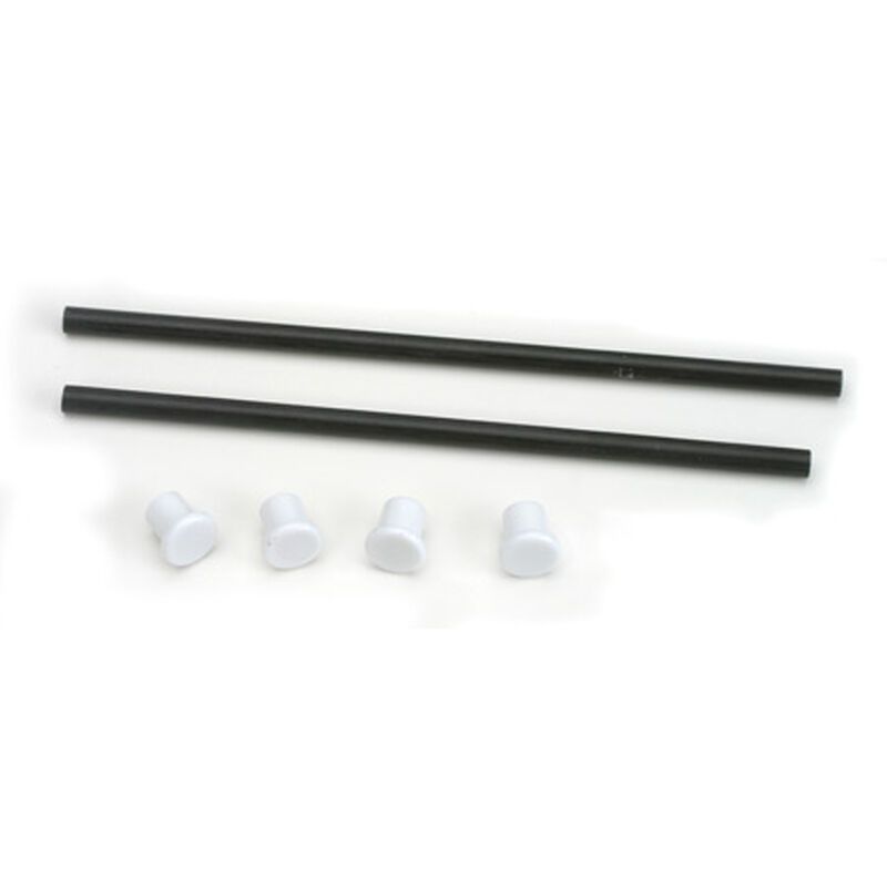 EFL2737 E-Flite Wing Hold Down Rods with Caps: Apprentice