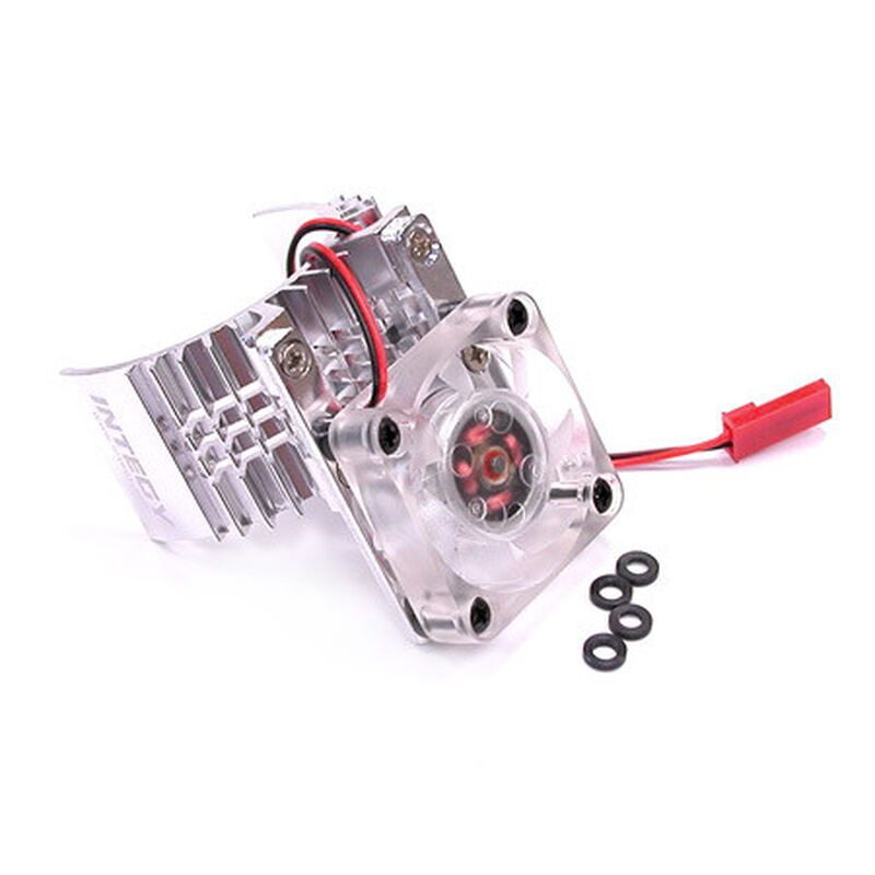 INTT8074S Integy Motor Heatsink/Fan, Slvr: ST, RU, BA, SLH
