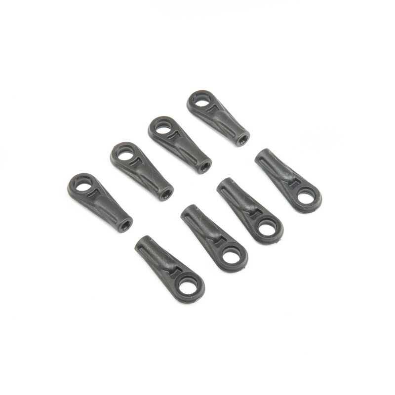 LOS334007 Losi 4mm Rod Ends for Adjustable Links (8): BR & RR