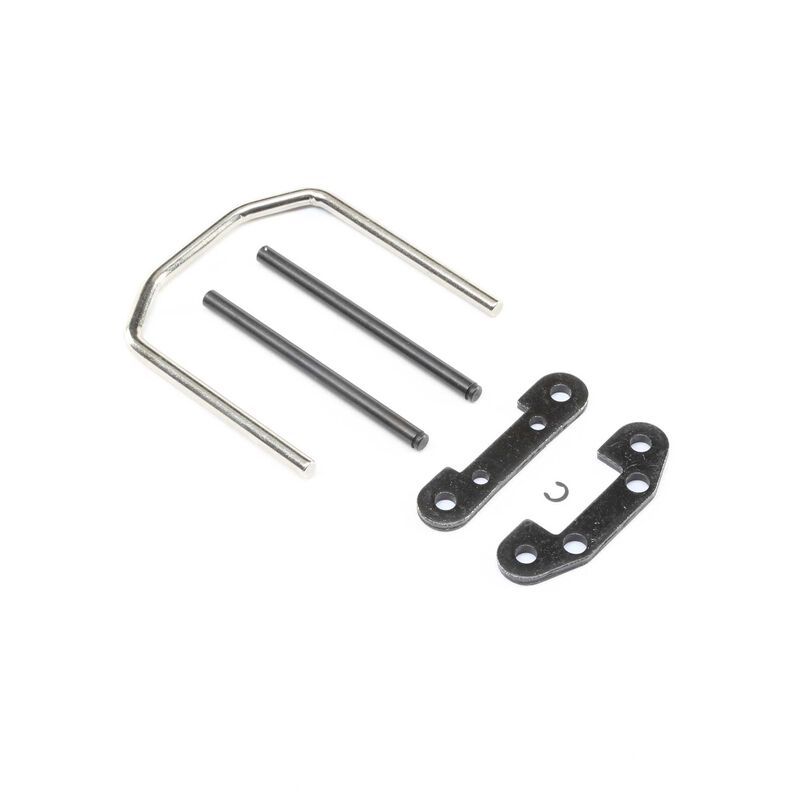 LOS254048 Losi Front Hinge Pin and Brace Set: Super Baja Rey