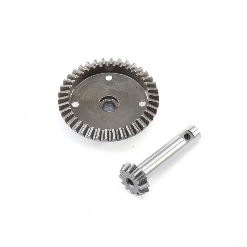 LOS252075 Losi 38T Ring & 12T Pinion Gear Fr/Rr: Super Baja Rey